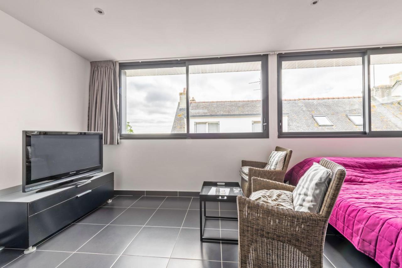 Studio Vue Mer 15M De La Plage Plobannalec-Lesconil Экстерьер фото